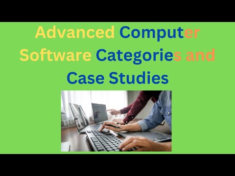 Advanced Computer Software Categories (NEW)