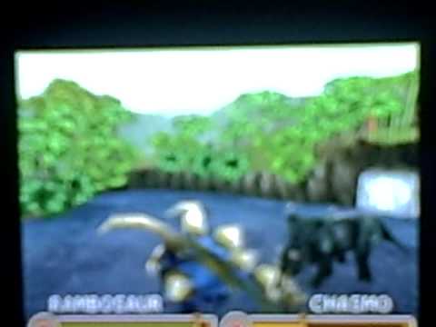 combat of giants dinosaurs rambosaur (stegosaurus) vs chasmosaurus.