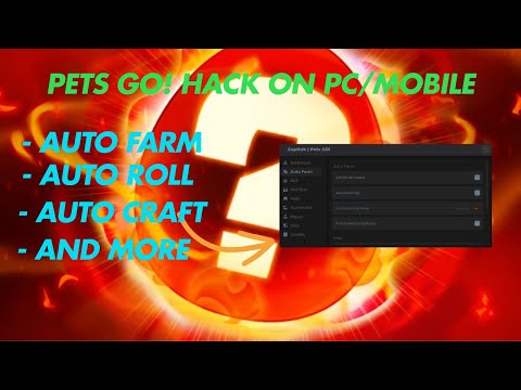 PETS GO! | HACK/SCRIPT | Auto Farm, Auto Roll, Auto Upgrades & More! *Pastebin*
