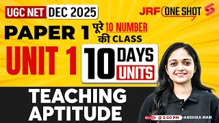UGC NET Paper 1 | Teaching Aptitude UGC NET Paper 1 | Teaching Aptitude UGC NET By Anshika Pandey