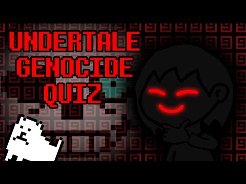 Undertale Interactive Quiz - Genocide Route | Halloween Special