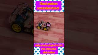 Hand gesture controlled Robot using Arduino #embeddedprojects #ieeeprojects #finalyearprojects