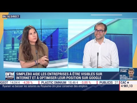 Alexandre Bonetti (CEO de Simplébo) sur BFM TV