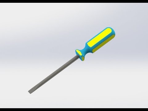 SolidWorks Tutorials: Screw Driver
