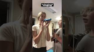 Colab with @kensie4life0316 #pov the main singer is sick so her sister (back up singer) takes her place…