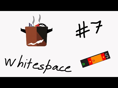 Nothing but Whitespace, I can't see my own code