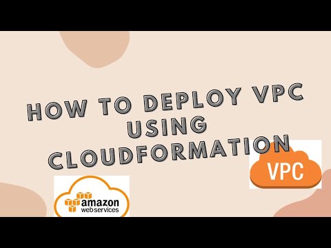 How To Deploy A Vpc In Aws Using A Cloudformation Template | AWS Cloudformation Template