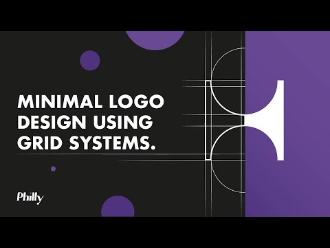 How To Make A Minimal Logo Design Using Grid Systems.