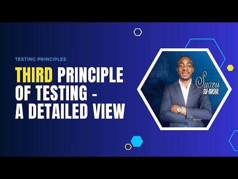 Third Principle of Testing - A Detailed View
