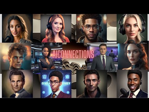 AIConnections AI Powered Playground for a Curious Mind AI Generated Content, Kaiber, Midjourney,2023