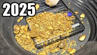 How Much GOLD Did I Find In 2025?!