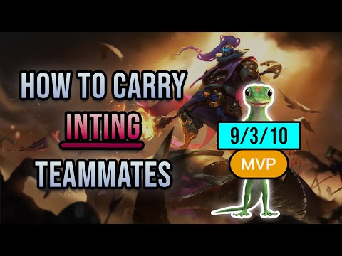 How to Carry INTING TEAMMATES as Top Lane | League of Legends SoloQ Climbing Tips