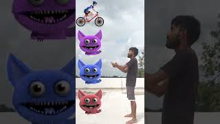 Furry head to Bycycle, Scooter, Thar, Alto Funny Video #shortvideo #rajatkumar #shorts