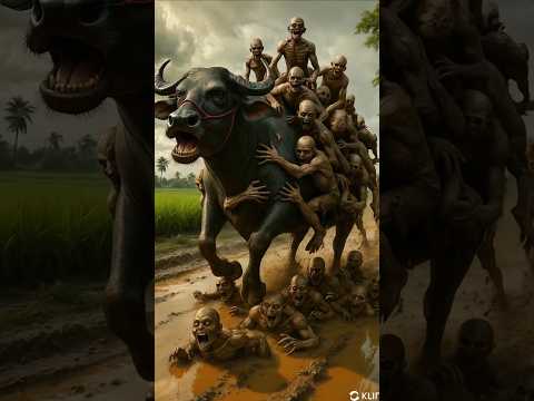Buffalo Rescue: Saving from the Zombie Pit. #humanity #animals #animalrescue #shortvideo