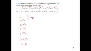 Numerical Integration - Part 5