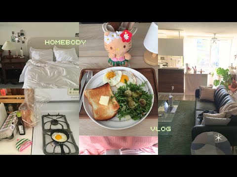 [vlog] peak homebody happiness…🏠💭 with endless housework 🧹