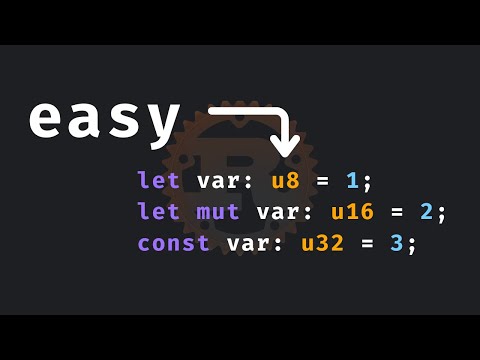 3: Creating variables in Rust