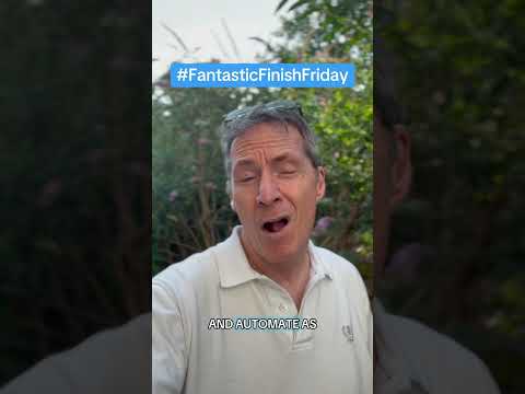 Fantastic Finish Friday. Finding the right customers. #ShoesOptional #FantasticFinishFriday