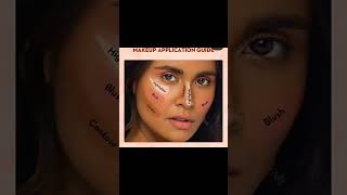 Makeup Application Gudie #makeuptipsforbeginners #ytshorts