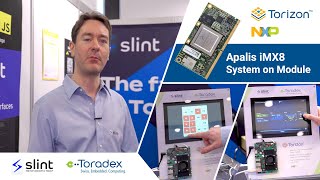 Slint's Fast and Easy UI Toolkit with Torizon and NXP i.MX 8 Apalis System on Module | EW2023