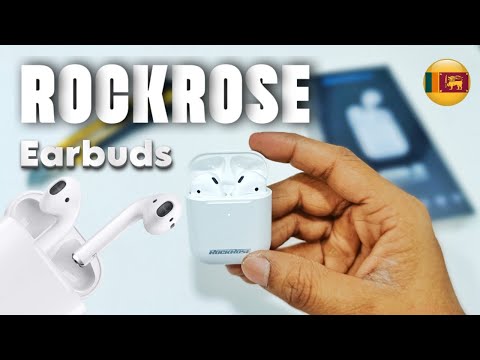 Earbuds Unboxing & Review Sinhala 2024 😲 | Rock Rose | #android #earbuds | SL MOBILE KNOWLEDGE