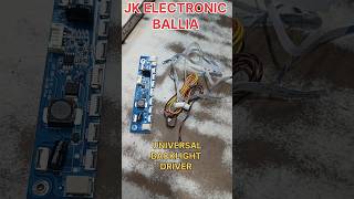 Universal backlight driver | universal inverter suplay | led tv backlight driver #jkelectronics #jk
