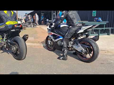 Kawasaki H2 And BMW S1000RR Exhaust Sound