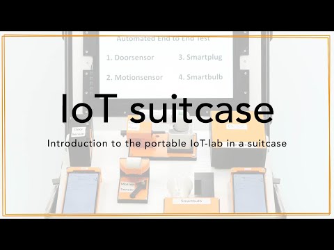 Components of IoT suitcase | Portable testing tool