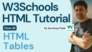 HTML Tutorial - HTML Tables - W3Schools - In Hindi & English