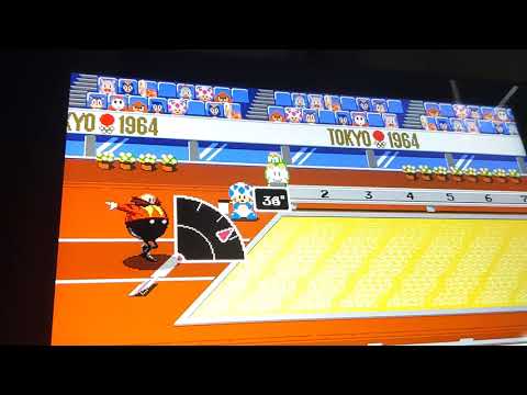 Mario and Sonic Tokyo 1964 - Dr. Eggman Falls Into the Sand!