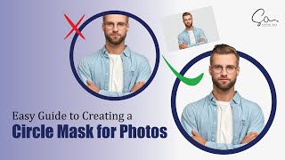 Simple Steps to Mask a Photo into a Circle | Portrait Pop Out Effect | Adobe Illustrator