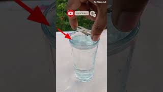 Surface Tension | Floating blade on the water | Simple science experiments #experiment