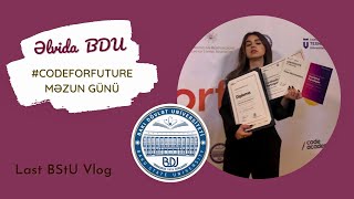Əlvida BDU | Bakı Dövlət Universitetində bir gün | #CodeForFuture Məzun günü | Code Academy