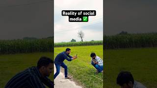 Reality of social media #shortsvideo #socialmedia #viralshortsindia #trending