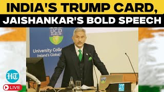 EAM Jaishankar LIVE: Unveils India's Global Vision at UCD | Jaishankar Speech LIVE | Modi-Trump | US
