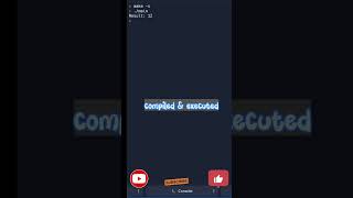 Learn C | C Interview Questions #clanguage #compiler #gcc #ytshorts #trendingshorts #viral #shorts🔥