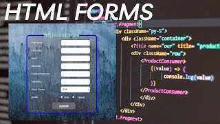 How to make simple form using html and css | HTML forms tutorials #htmltutorialforbeginners