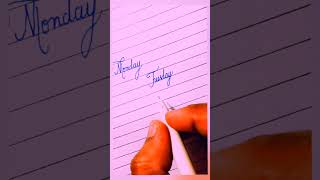 Cursive handwriting | improve your handwriting # viral #shorts