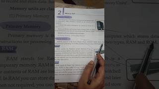 Memory unit part 2#trendingshorts #viralshort #csclasses