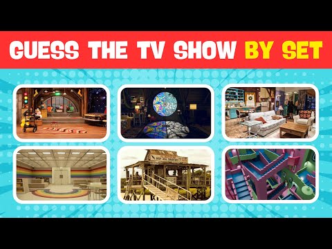 GUESS THE TV SHOW BY SET (2025) | We Quiz!