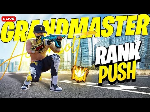 Free Fire Live | Renk Push | Road To Grand Master | Boom Bam Gaming |
