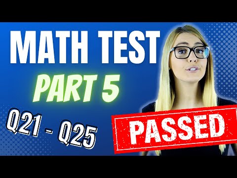 Pass Any Math or Algebra Test - Common Test Questions - Part 5