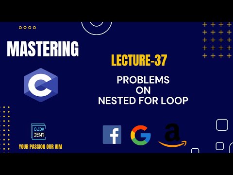 Mastering C : nested for loop problems  | @Codademy   | #cprogramming #bengali #bangladesh
