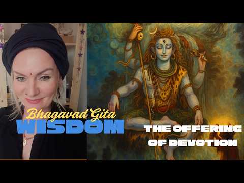 The true offering is the Heart | Bhagavad Gita Teachings & Wisdom Cards