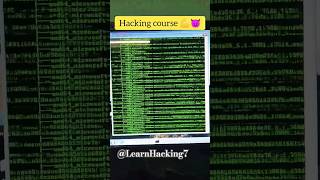 Hacking Course 💓 #hacker #hacking_or_secutiy #ethicalhack #shorts #youtubeshorts