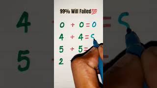 Tricky Maths🔥 Can You Solve it😳💯#maths #easymaths #iqtest #mathstricks #puzzle #trending #shorts