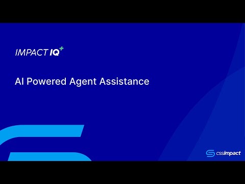 IMPACT IQ+ | AI Agent Assistant