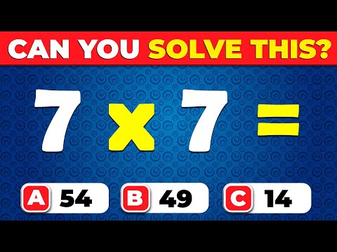 Do You Have What It Takes to Pass This Maths Quiz ➗✖️  Easy, Medium, Hard, Impossible