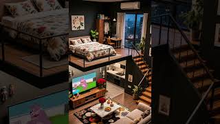 Modern Minimalist Room & Steady Rain #livewallpaper #aesthetic #lofi #relax