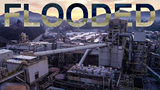 Exploring a Massive Abandoned Paper Mill - Flooded by Hurricane
